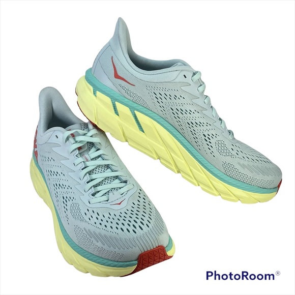 Hoka One One Shoes - HOKA ONE ONE Clifton 7 Running Shoe Walking Comfort Sneakers Sz 10 WIDE